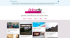 Desktop Screenshot of dolcecity.com